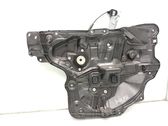Front window lifting mechanism without motor