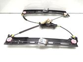 Sliding door electric window regulator