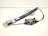 Rear window lifting mechanism without motor