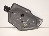 Rear window lifting mechanism without motor