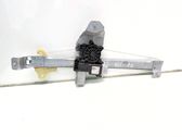 Front door window regulator with motor