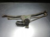 Front wiper linkage and motor