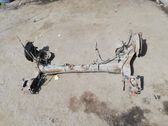 Rear axle beam with reductor