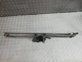 Front wiper linkage and motor