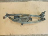 Front wiper linkage and motor