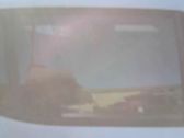 Rear door window glass