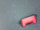 Rear seatbelt buckle