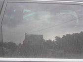 Rear door window glass