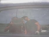 Rear door window glass