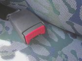 Middle seatbelt buckle (rear)