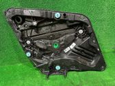 Rear window lifting mechanism without motor