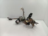Steering wheel axle set