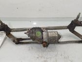 Front wiper linkage and motor