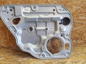 Rear window lifting mechanism without motor