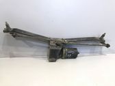 Front wiper linkage and motor