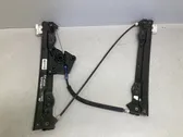 Front window lifting mechanism without motor