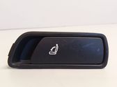 Seat back rest control lever/handle