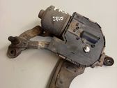 Front wiper linkage and motor
