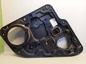 Rear window lifting mechanism without motor