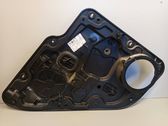 Rear window lifting mechanism without motor