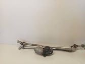 Front wiper linkage and motor