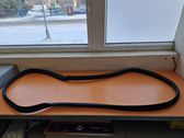 Rubber seal rear door