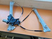 Front door window regulator with motor