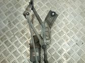 Front wiper linkage and motor