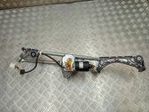 Front wiper linkage and motor