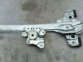 Rear window lifting mechanism without motor
