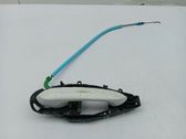 Rear door exterior handle