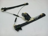 Front window lifting mechanism without motor