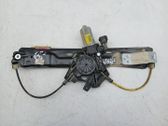 Rear window lifting mechanism without motor