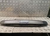 Trunk door license plate light bar