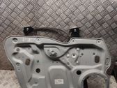 Front window lifting mechanism without motor