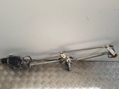 Front wiper linkage and motor