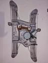 Rear door window regulator with motor