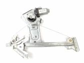 Rear window lifting mechanism without motor