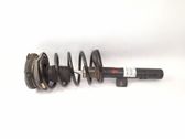 Front shock absorber with coil spring