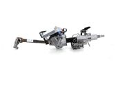 Steering wheel axle set