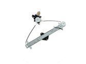 Front door window regulator with motor