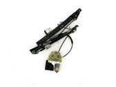 Front door window regulator with motor