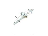 Front door window regulator with motor