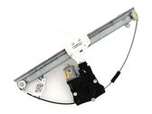Front door window regulator with motor