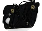 Front door window regulator with motor