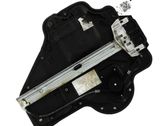 Rear door window regulator with motor