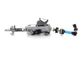 Steering wheel axle set