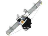 Front door window regulator with motor