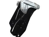 Rear door window regulator with motor