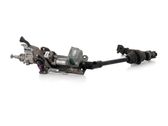 Steering wheel axle set